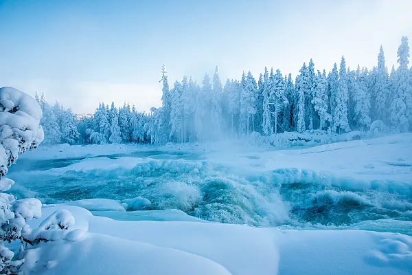 Storforsen die größten Stromschnellen Skandinaviens